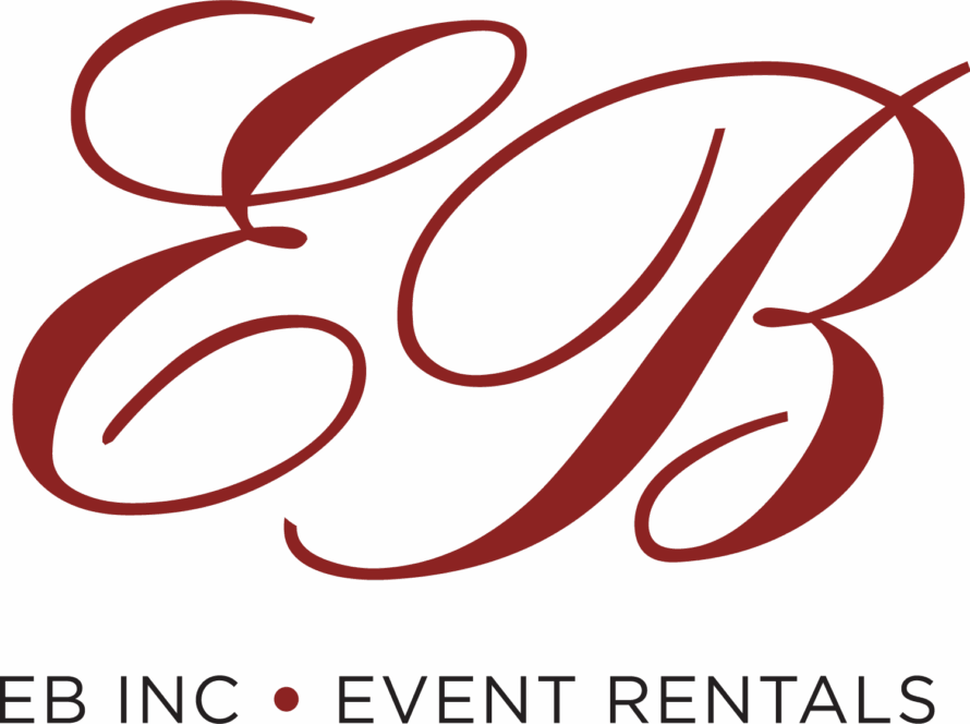EB Inc Events logo representing how to choose an event rental company in Houston