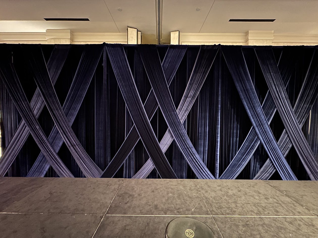 Black Penne Drape - Image 5