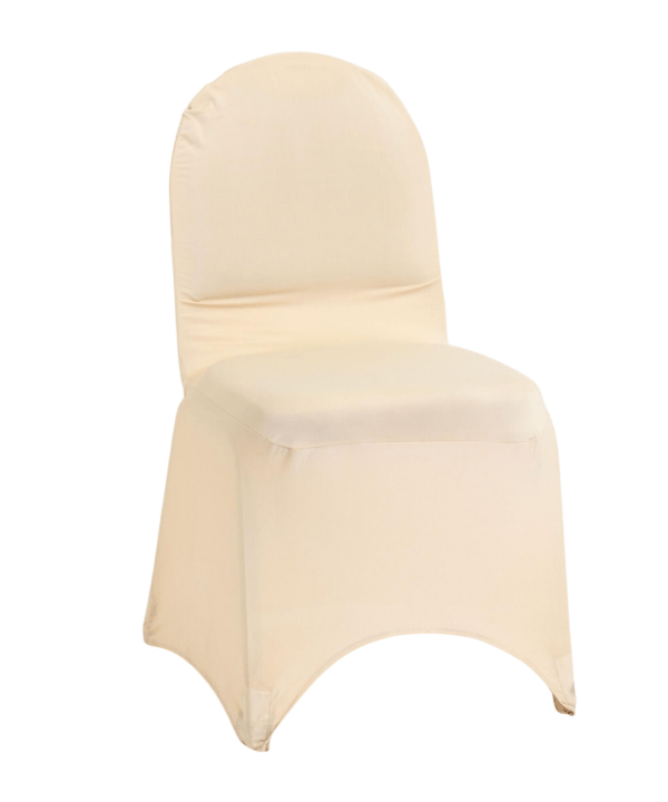 Champagne Spandex Chair Covers