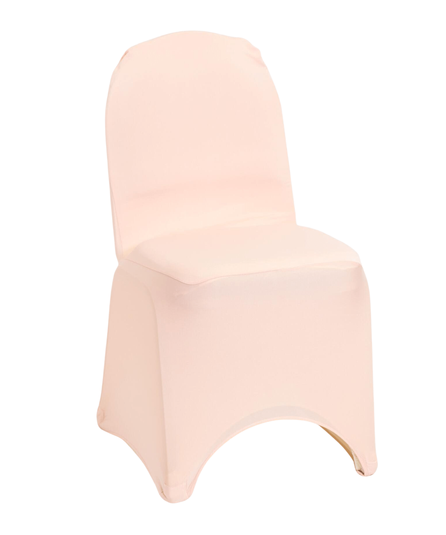 Blush Spandex Chair Cover
