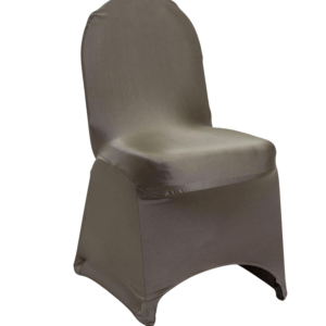 Charcoal Grey Spandex Chair Covers