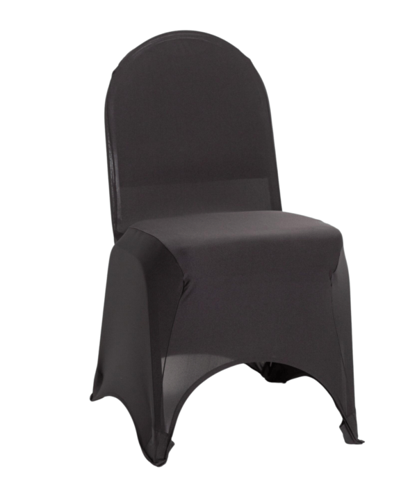 Black Spandex Chair Covers
