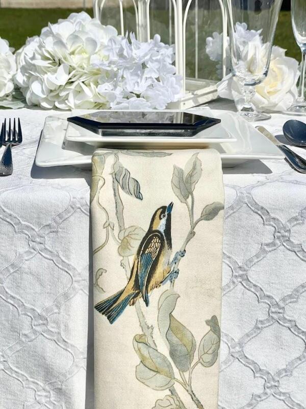 Abril Parchment Napkin - Image 3