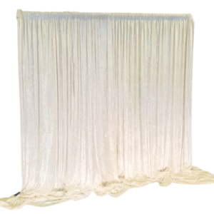 Ivory Penne Drape