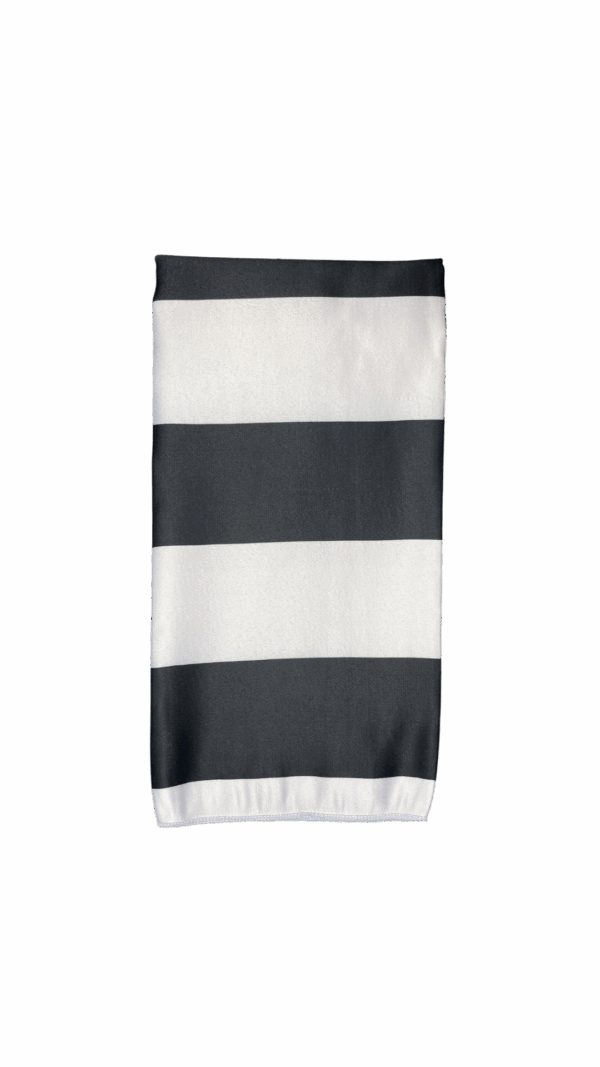 Black and White Stripe Napkin