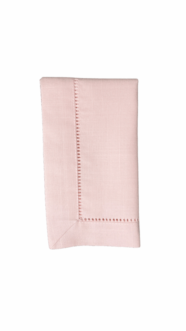 Blush Hemstitch Napkin