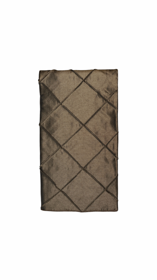 Brown Pinktuck Napkin