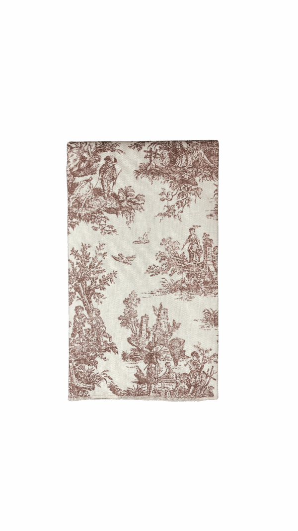 Brown Toile Napkin