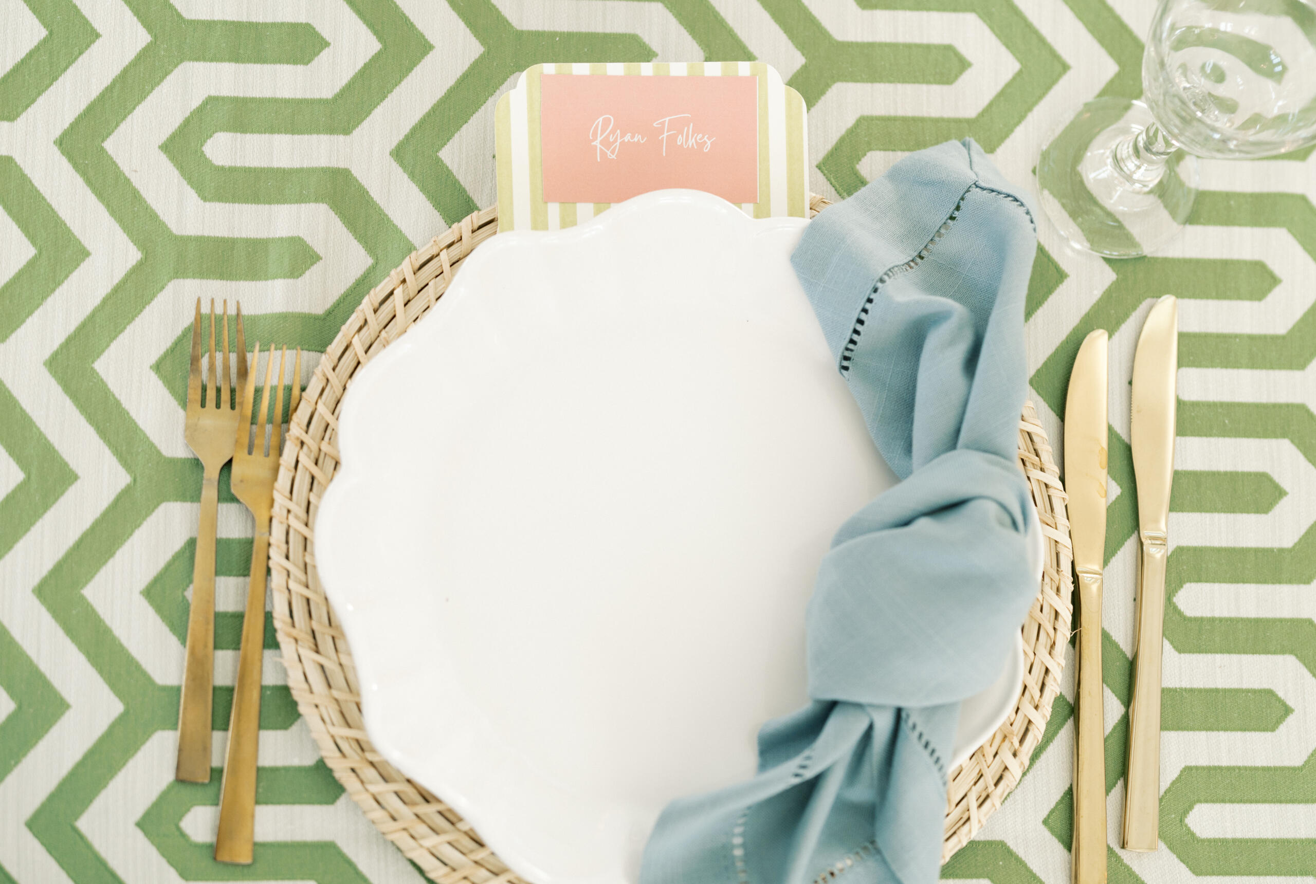 Slate Hemstitch Napkin - Image 4