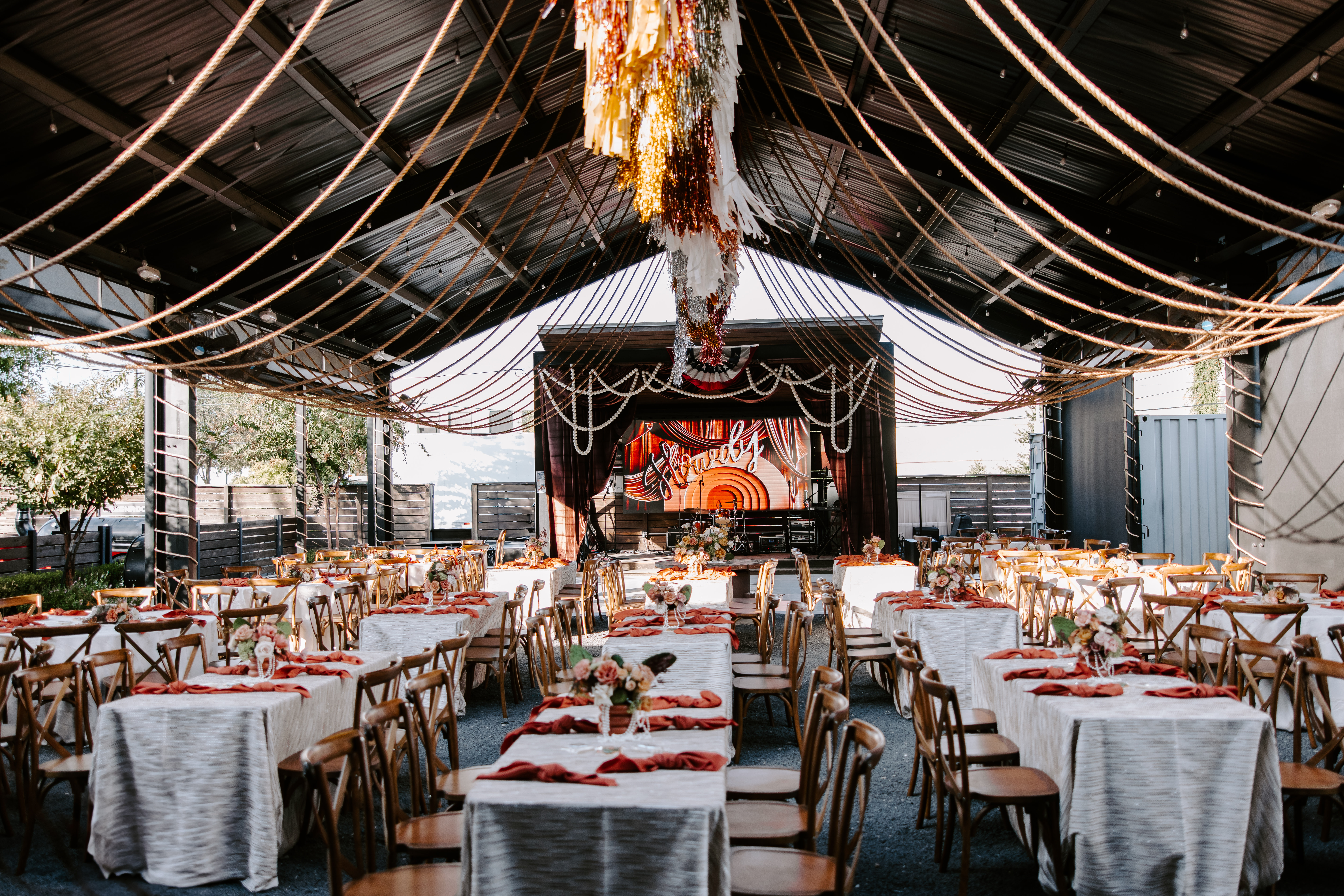 Burnt Orange Bengaline Napkin - Image 3