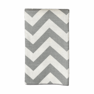 Gray Chevron Napkin