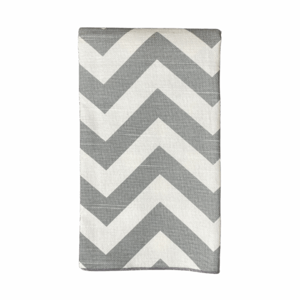 Gray Chevron Napkin