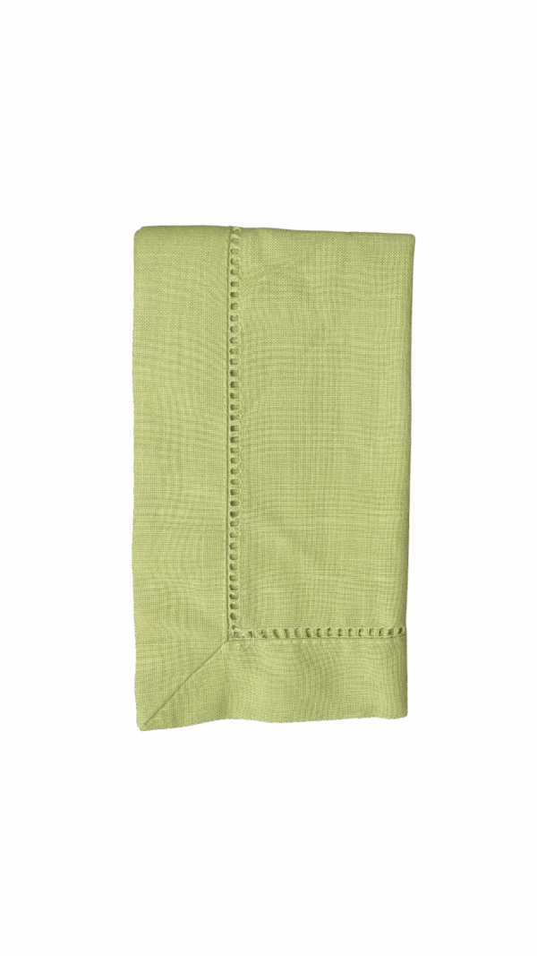 Green Hemstitch Napkin