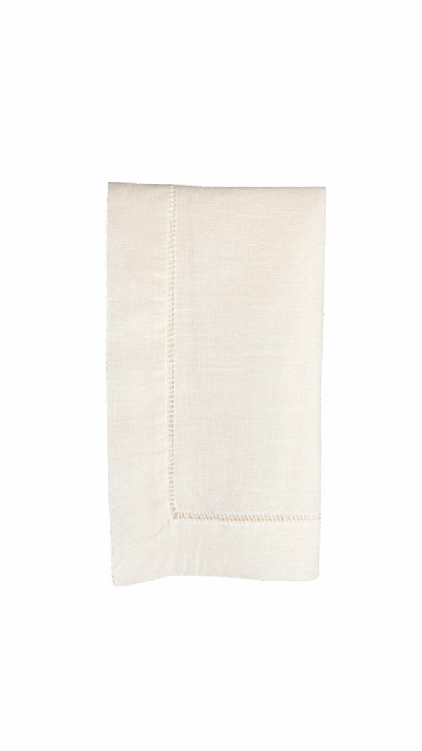 Ivory Hemstitch Napkin
