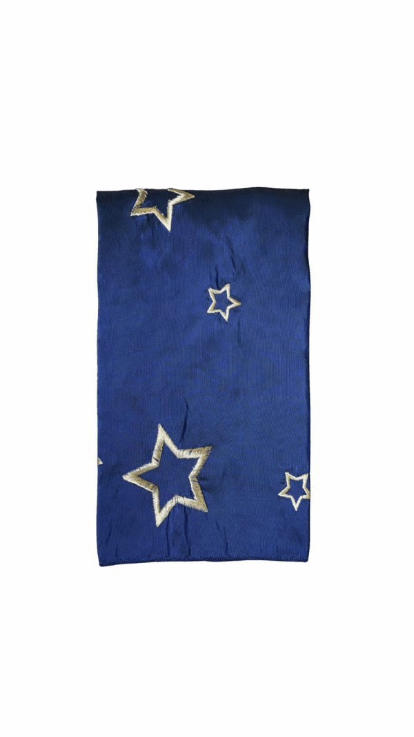 Navy Star Taffeta Napkin