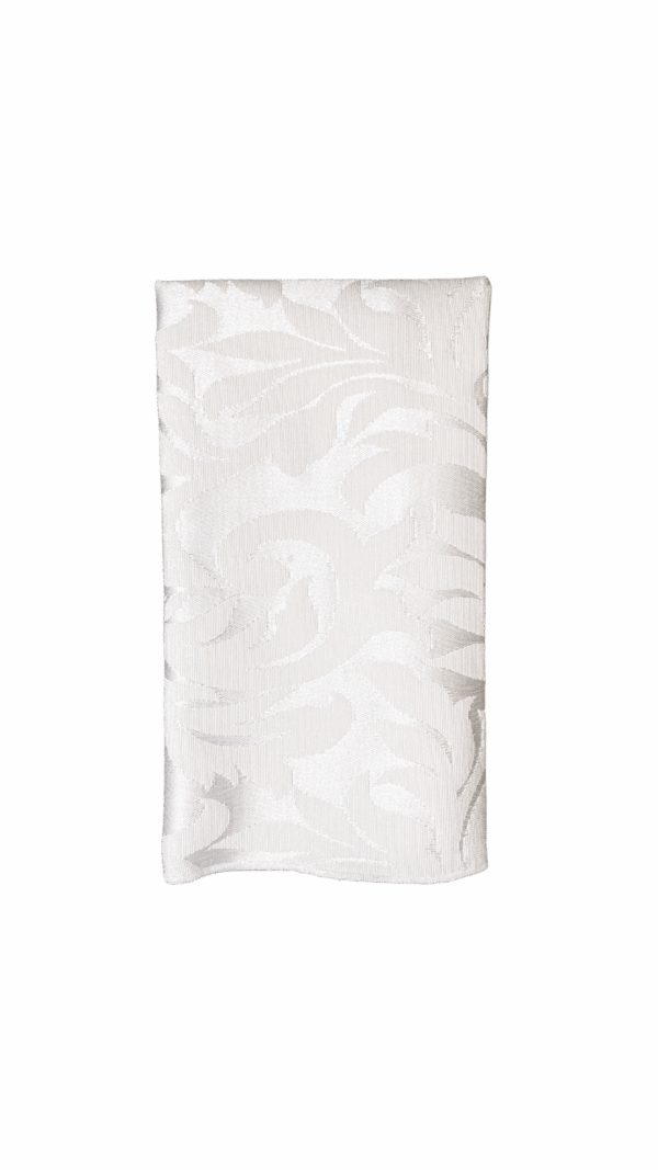 White Damask Napkin