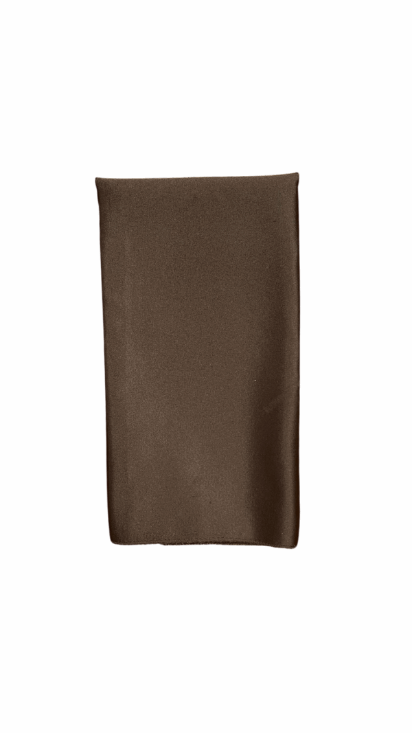 Brown Matte Satin Napkin