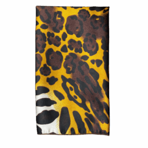 Leopard Print Satin Napkin