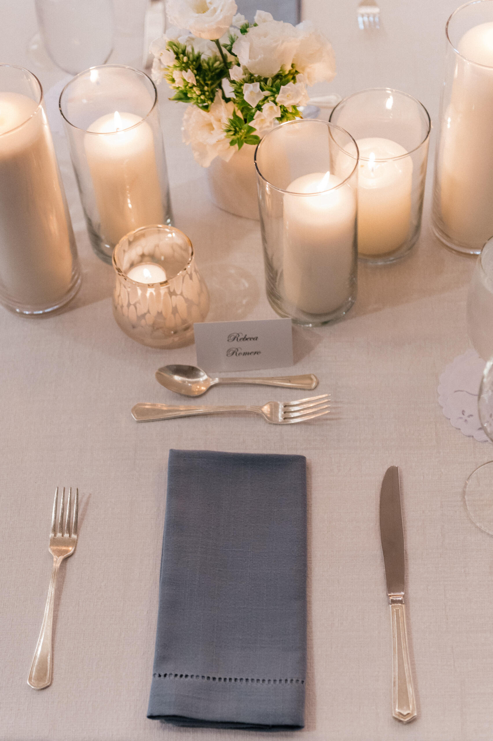 Slate Hemstitch Napkin - Image 3
