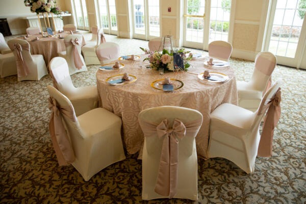 Royce Tablecloth: Blush - Image 3