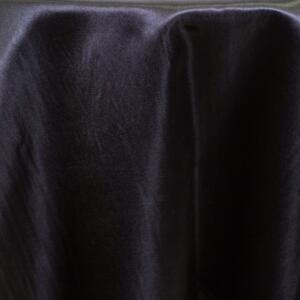 Satin Tablecloth: Black