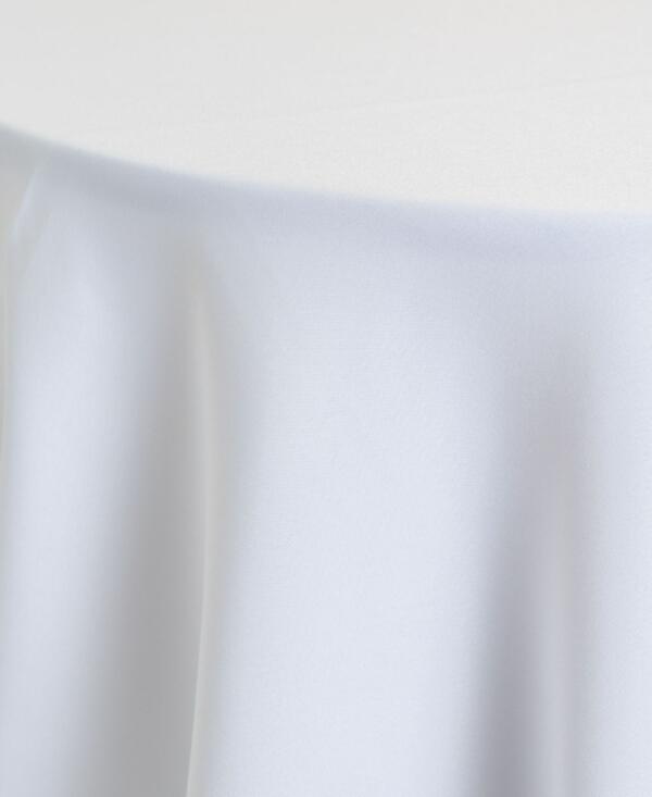 Poplin Tablecloth: White