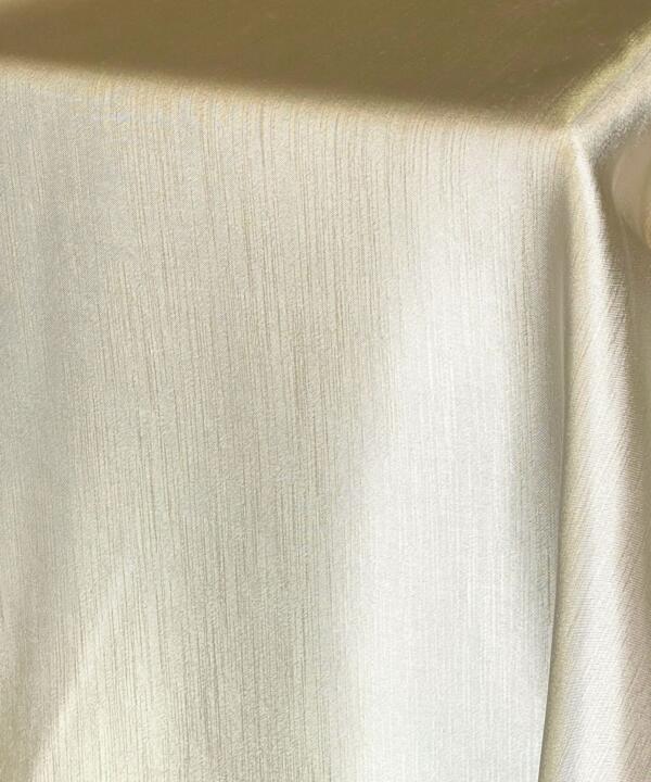 Satin Tablecloth: Ivory Majestic