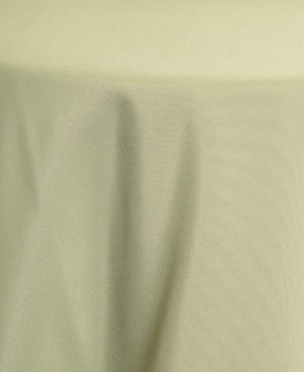Poplin Tablecloth: Light Olive