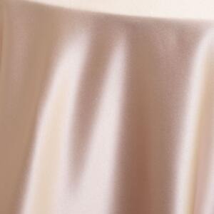 Satin Tablecloth: Cashmere Matte
