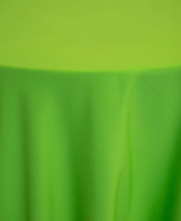 Poplin Tablecloth: Lime Green