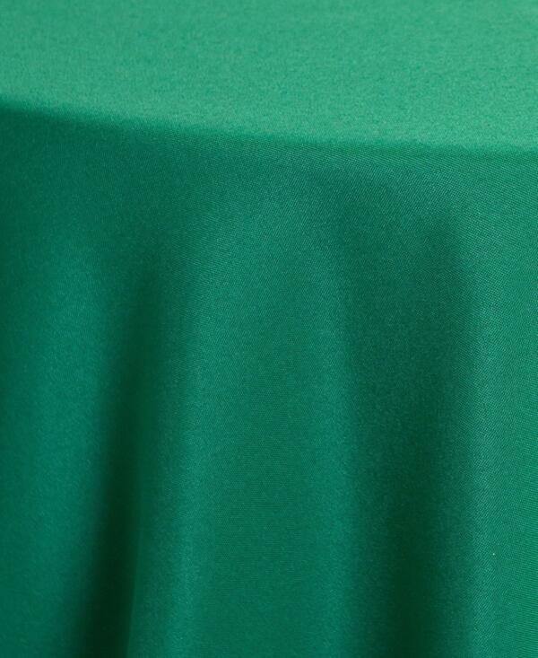 Poplin Tablecloth: Forest Green