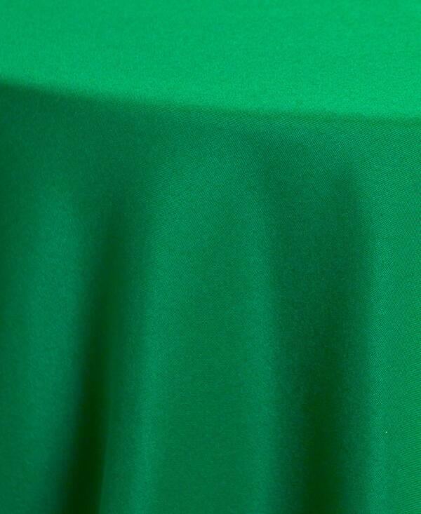 Poplin Tablecloth: Kelly Green