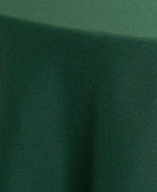 Poplin Tablecloth: Hunter Green
