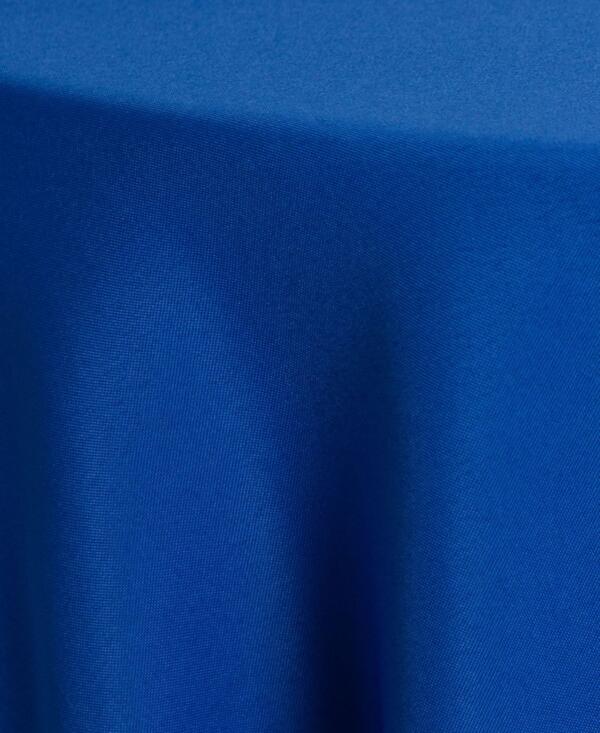 Poplin Tablecloth: Royal Blue