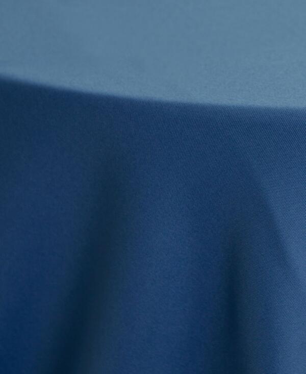 Poplin Tablecloth: Ocean Blue