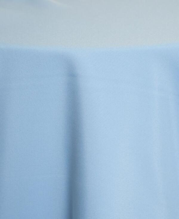 Poplin Tablecloth: Light Blue