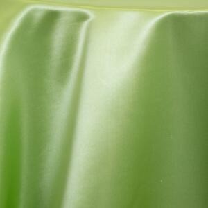 Satin Tablecloth: Lime