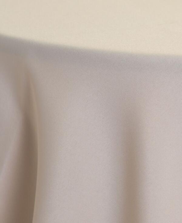 Poplin Tablecloth: Champagne