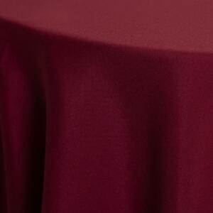 Poplin Tablecloth: Burgundy