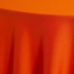 Poplin Tablecloth: Orange