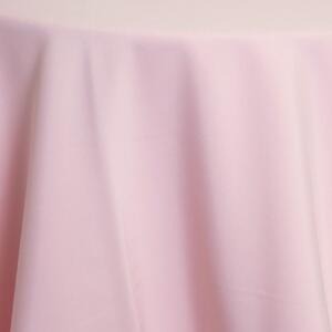 Poplin Tablecloth: Light Pink