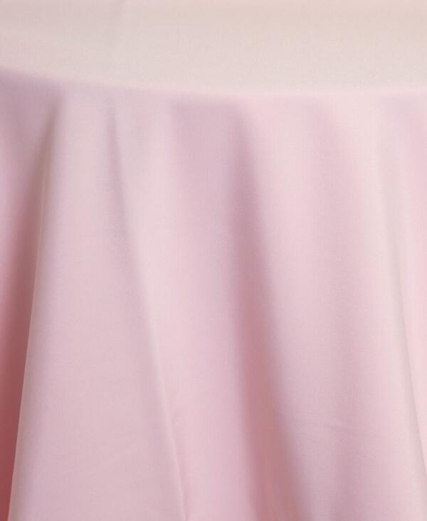 Poplin Tablecloth: Light Pink