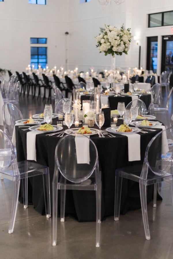 Poplin Tablecloth: Black - Image 3