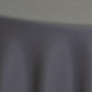 Poplin Tablecloth: Charcoal