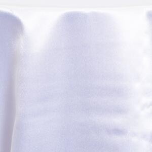 Satin Tablecloth: White Crepe