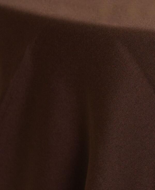 Poplin Tablecloth: Brown
