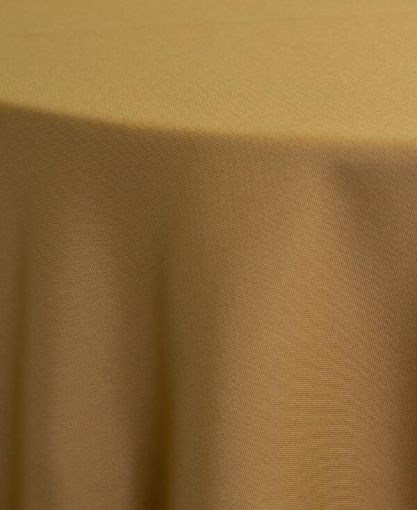 Poplin Tablecloth: Gold