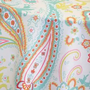 Ann's Paisley Tablecloth: Multicolored
