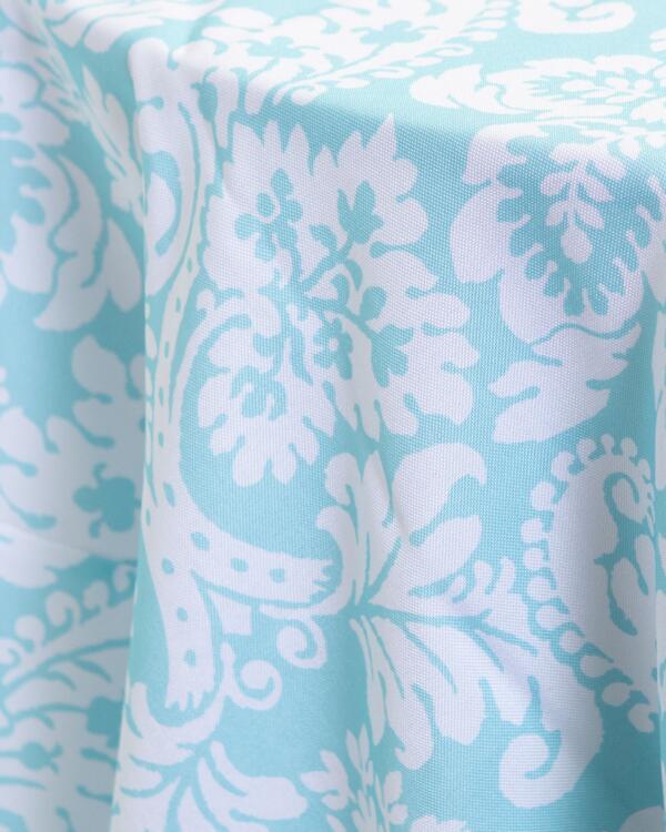 Aruba Tablecloth: Aqua