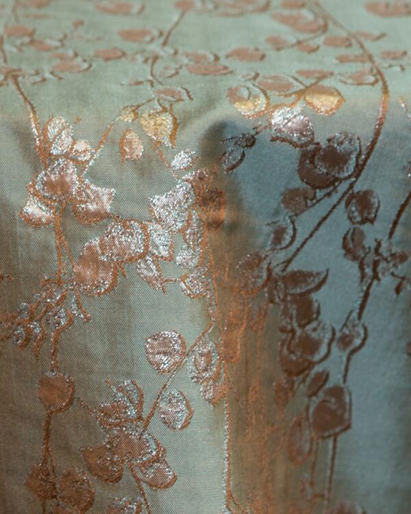 Primrose Tablecloth: Aqua